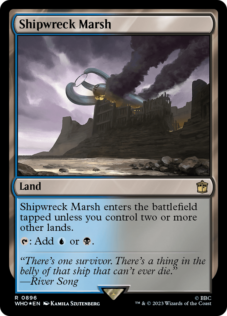 Shipwreck Marsh (Surge Foil) [Doctor Who] | L.A. Mood Comics and Games