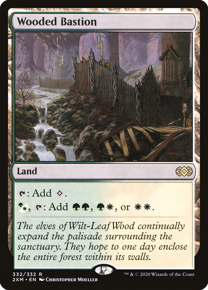 Wooded Bastion [Double Masters] | L.A. Mood Comics and Games