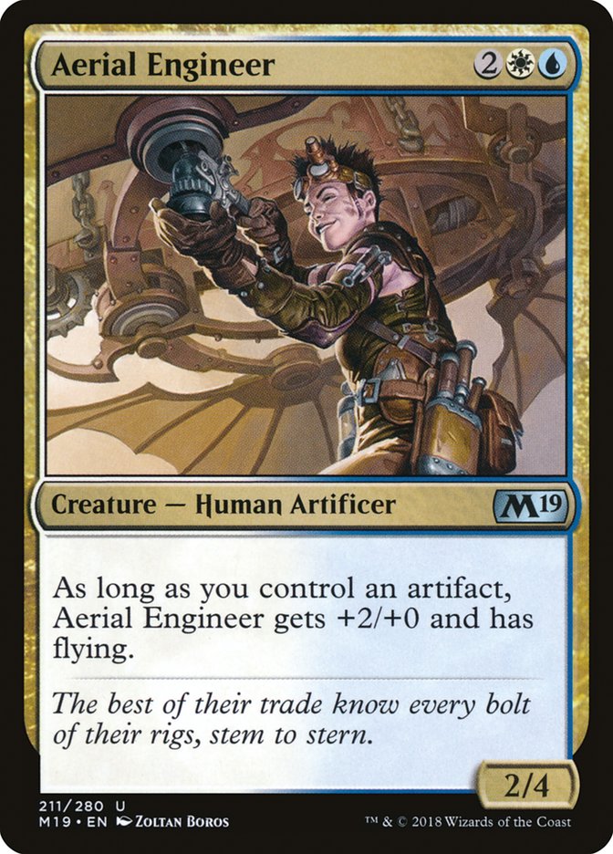 Aerial Engineer [Core Set 2019] | L.A. Mood Comics and Games