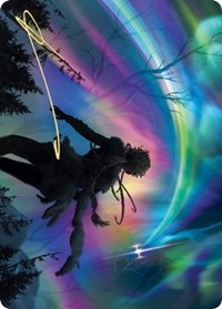 The Prismatic Bridge Art Card (Gold-Stamped Signature) [Kaldheim Art Series] | L.A. Mood Comics and Games