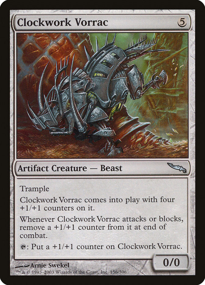 Clockwork Vorrac [Mirrodin] | L.A. Mood Comics and Games