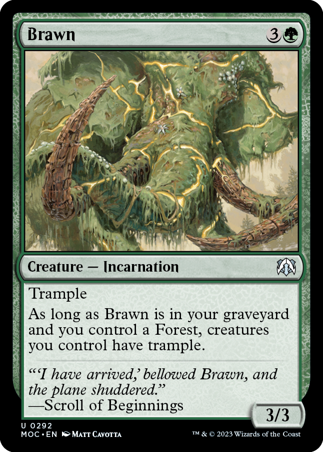 Brawn [March of the Machine Commander] | L.A. Mood Comics and Games