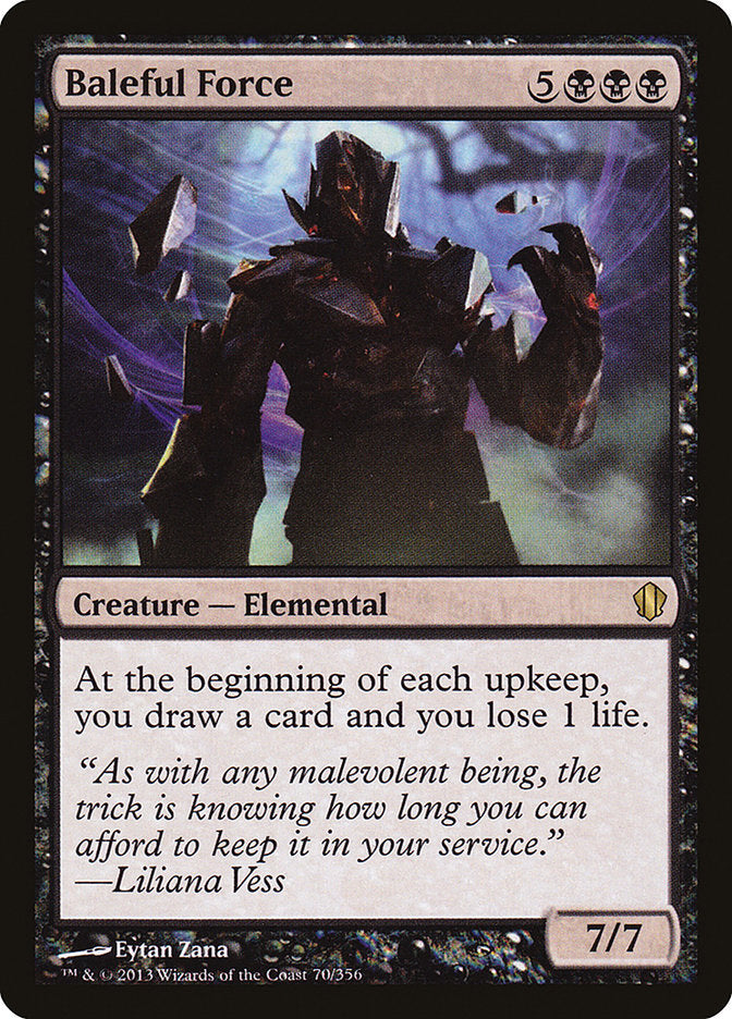 Baleful Force [Commander 2013] | L.A. Mood Comics and Games