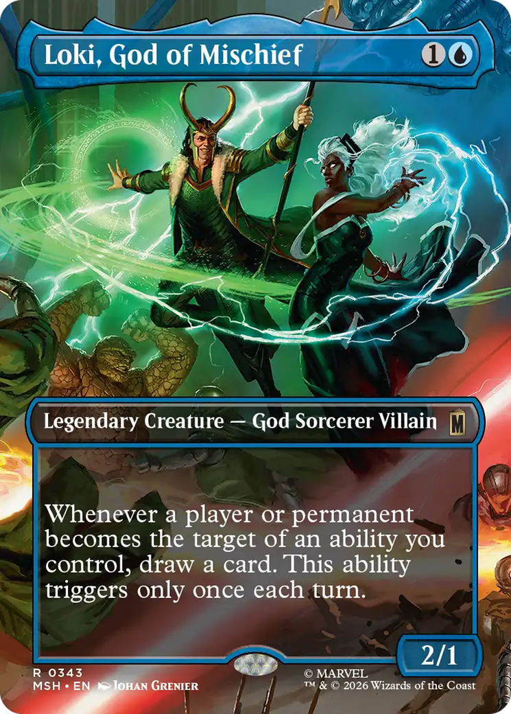 Loki, God of Mischief (Borderless) [Marvel Super Heroes] | L.A. Mood Comics and Games