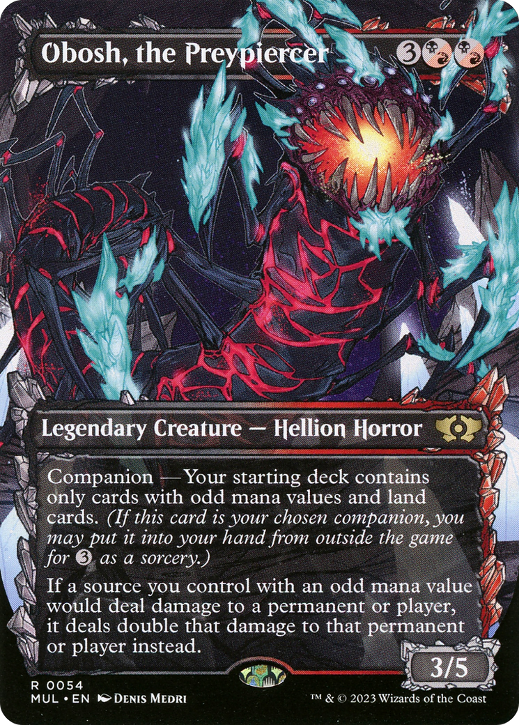 Obosh, the Preypiercer [Multiverse Legends] | L.A. Mood Comics and Games