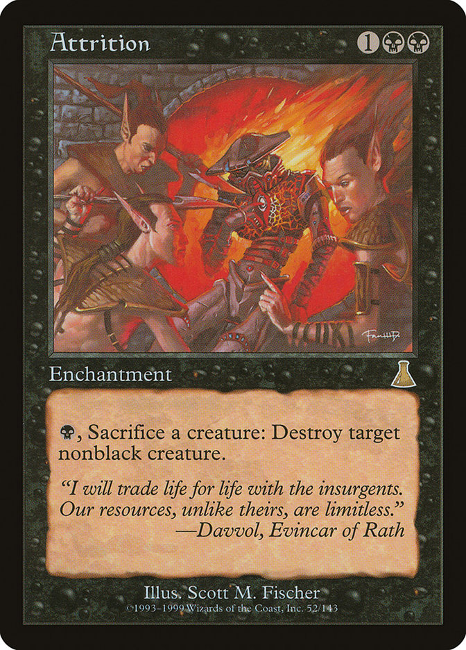 Attrition [Urza's Destiny] | L.A. Mood Comics and Games