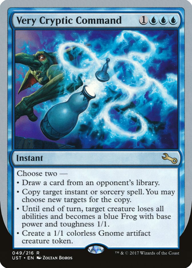 Very Cryptic Command (Draw) [Unstable] | L.A. Mood Comics and Games