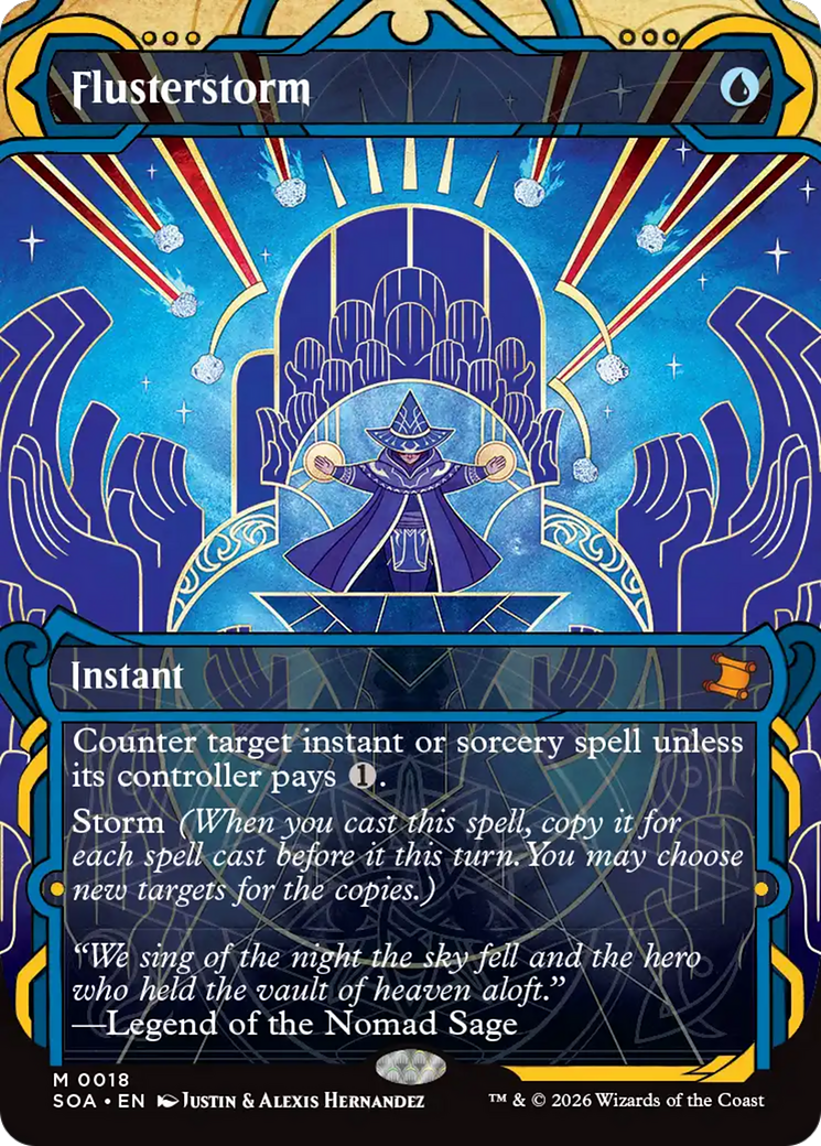 Flusterstorm (JP Alternate Art) [Secrets of Strixhaven: Mystical Archive] | L.A. Mood Comics and Games