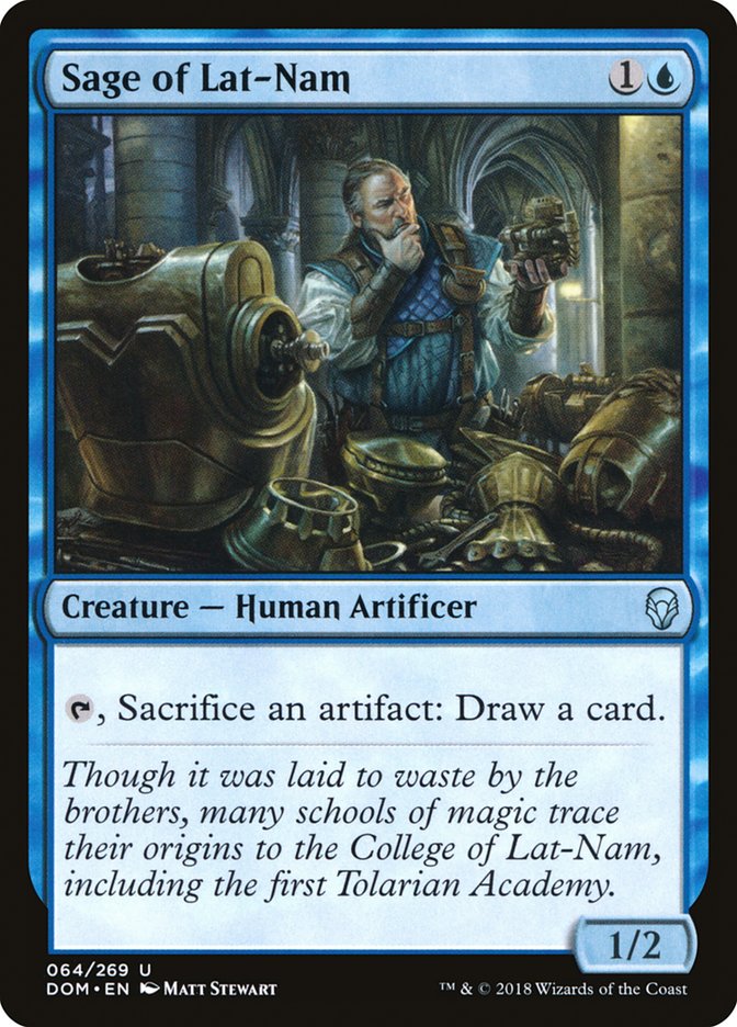 Sage of Lat-Nam [Dominaria] | L.A. Mood Comics and Games