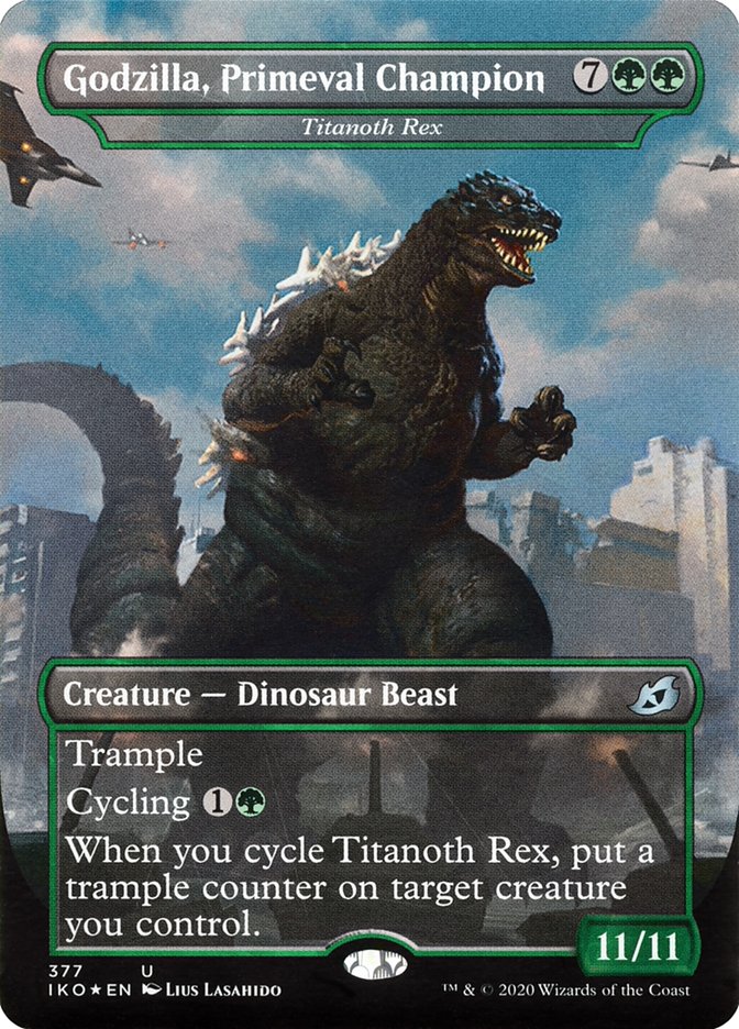 Titanoth Rex - Godzilla, Primeval Champion (Godzilla Series) [Ikoria: Lair of Behemoths] | L.A. Mood Comics and Games