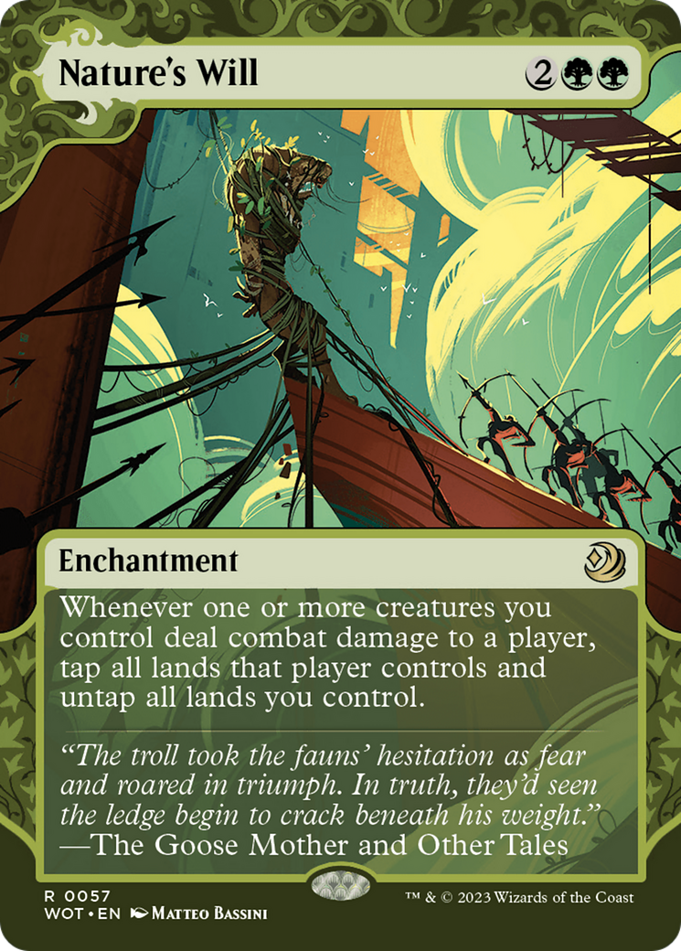 Nature's Will [Wilds of Eldraine: Enchanting Tales] | L.A. Mood Comics and Games