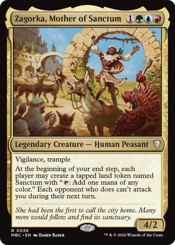 Zagorka, Mother of Sanctum [Mystery Booster: Commander Edition] | L.A. Mood Comics and Games