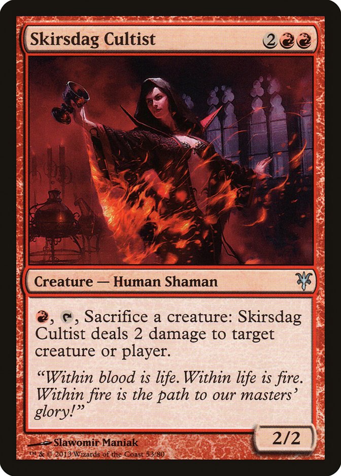 Skirsdag Cultist [Duel Decks: Sorin vs. Tibalt] | L.A. Mood Comics and Games