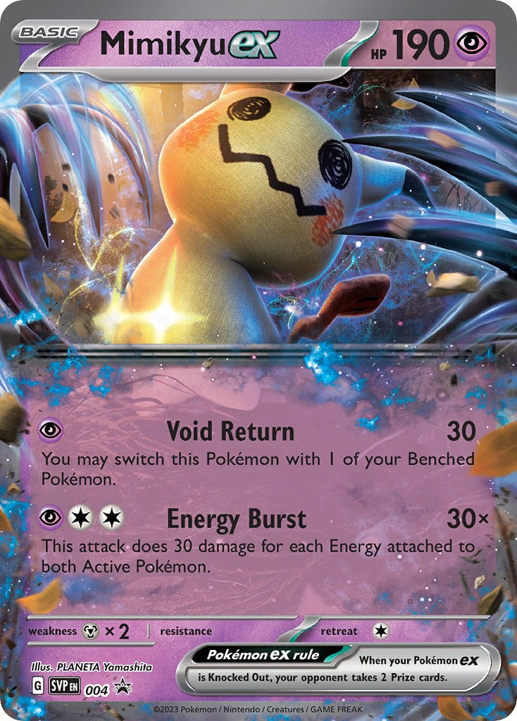 Mimikyu ex (004) [Scarlet & Violet: Black Star Promos] | L.A. Mood Comics and Games