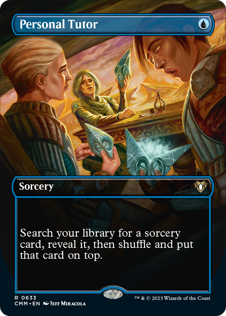 Personal Tutor (Borderless) [Commander Masters] | L.A. Mood Comics and Games