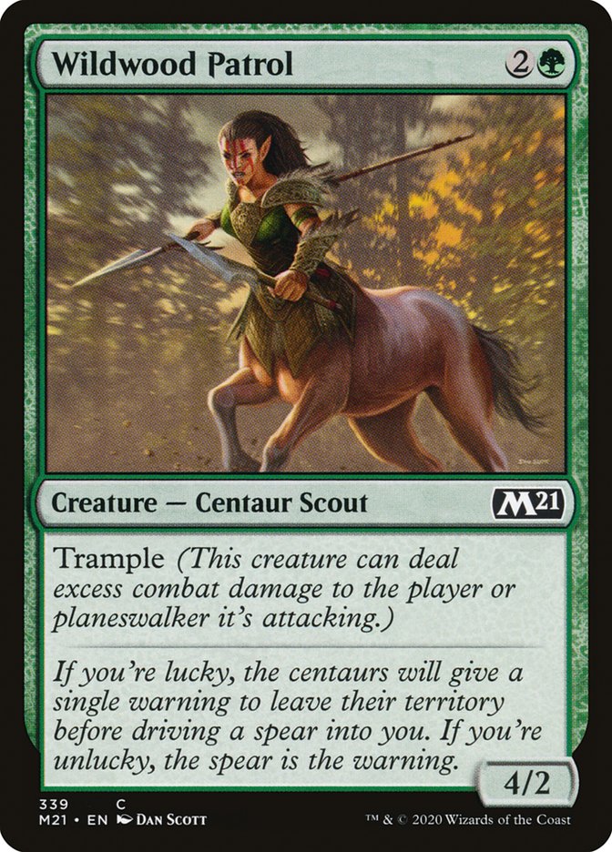 Wildwood Patrol [Core Set 2021] | L.A. Mood Comics and Games