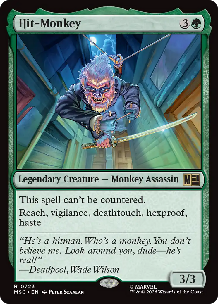 Hit-Monkey [Marvel Super Heroes Commander] | L.A. Mood Comics and Games