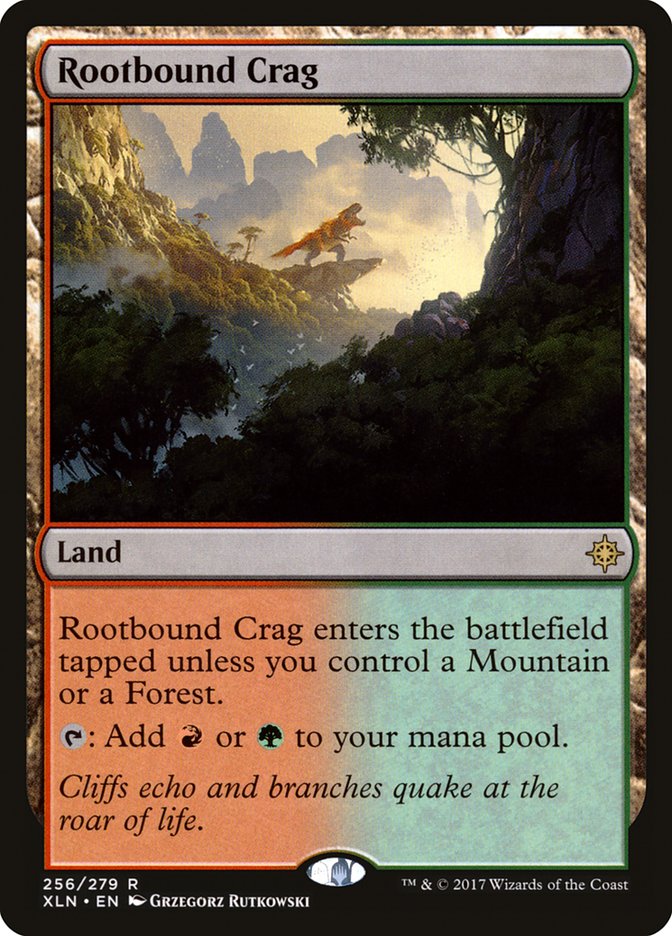 Rootbound Crag [Ixalan] | L.A. Mood Comics and Games