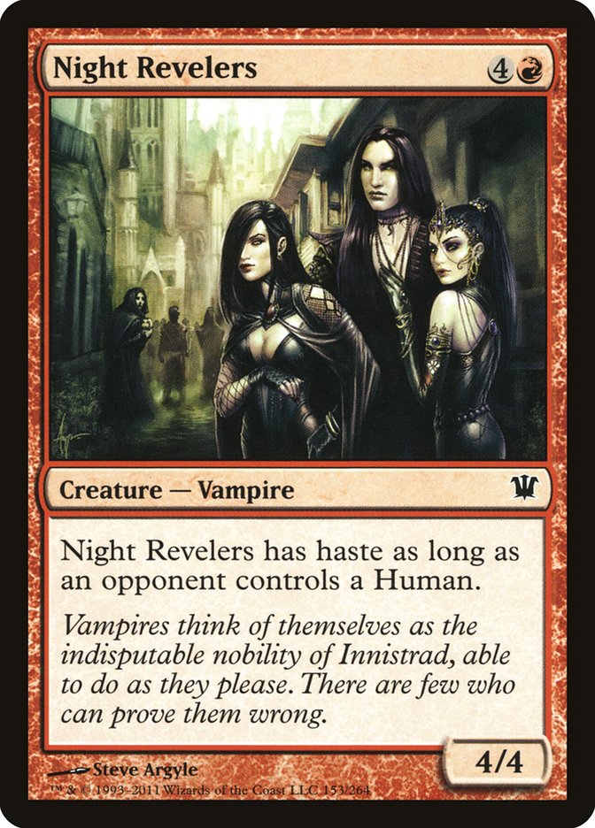 Night Revelers [Innistrad] | L.A. Mood Comics and Games