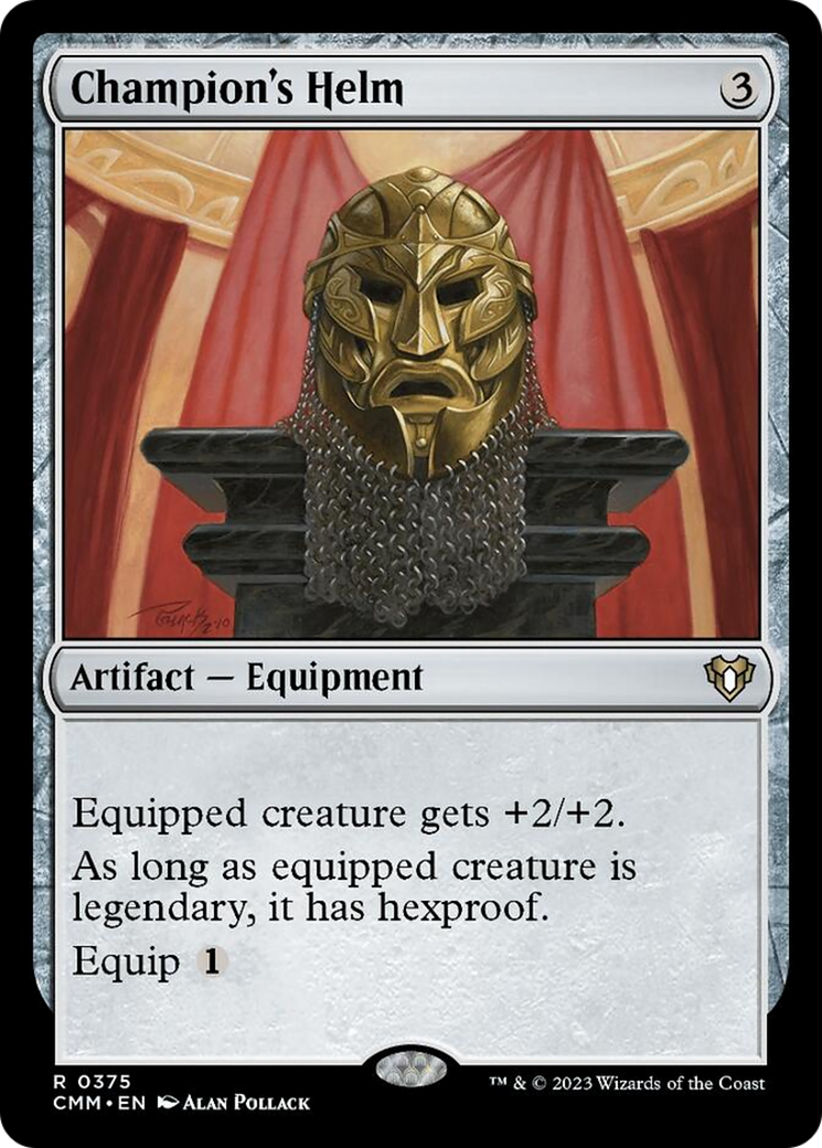 Champion's Helm [Commander Masters] | L.A. Mood Comics and Games
