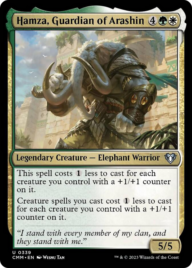Hamza, Guardian of Arashin [Commander Masters] | L.A. Mood Comics and Games