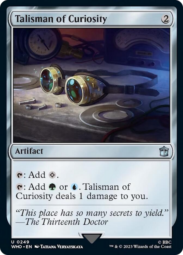 Talisman of Curiosity [Doctor Who] | L.A. Mood Comics and Games