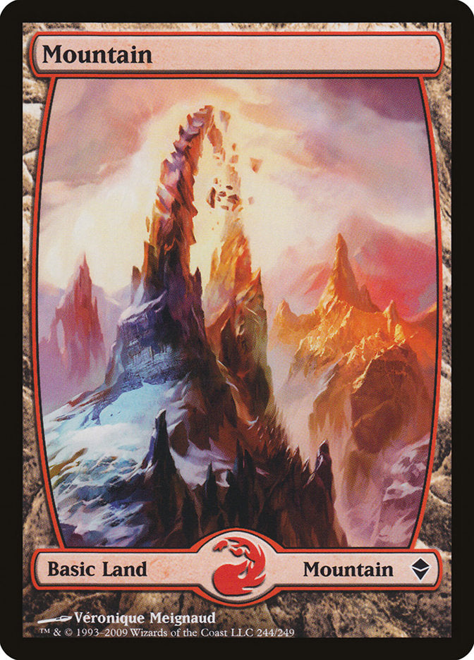 Mountain (244) [Zendikar] | L.A. Mood Comics and Games