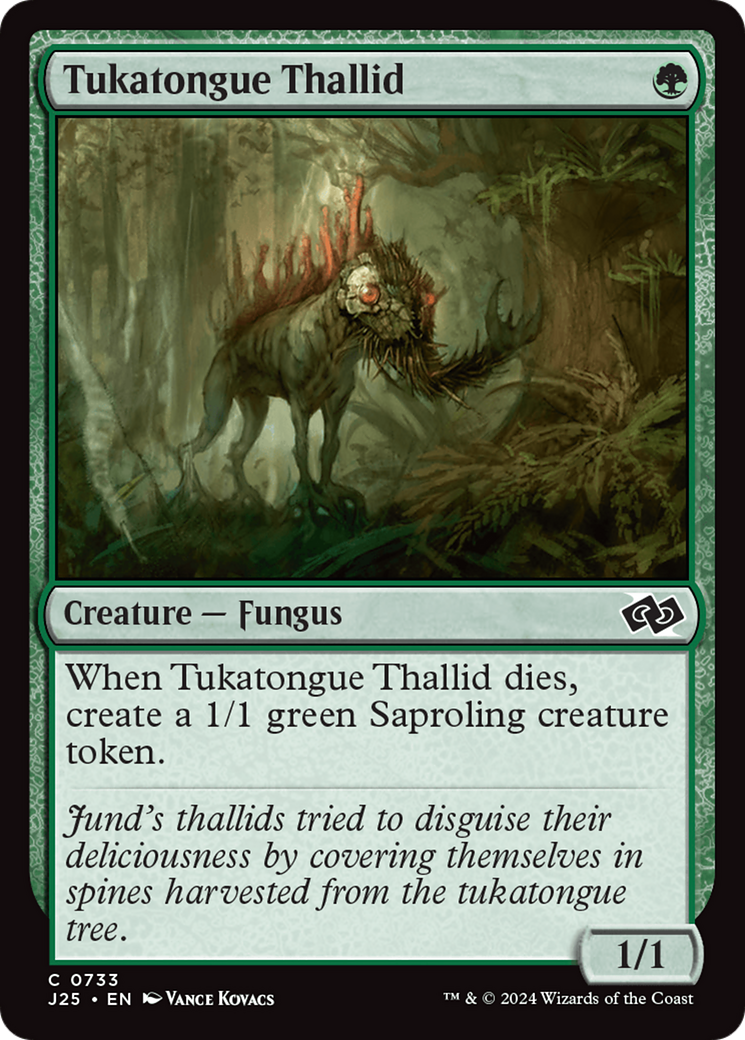 Tukatongue Thallid [Foundations Jumpstart] | L.A. Mood Comics and Games