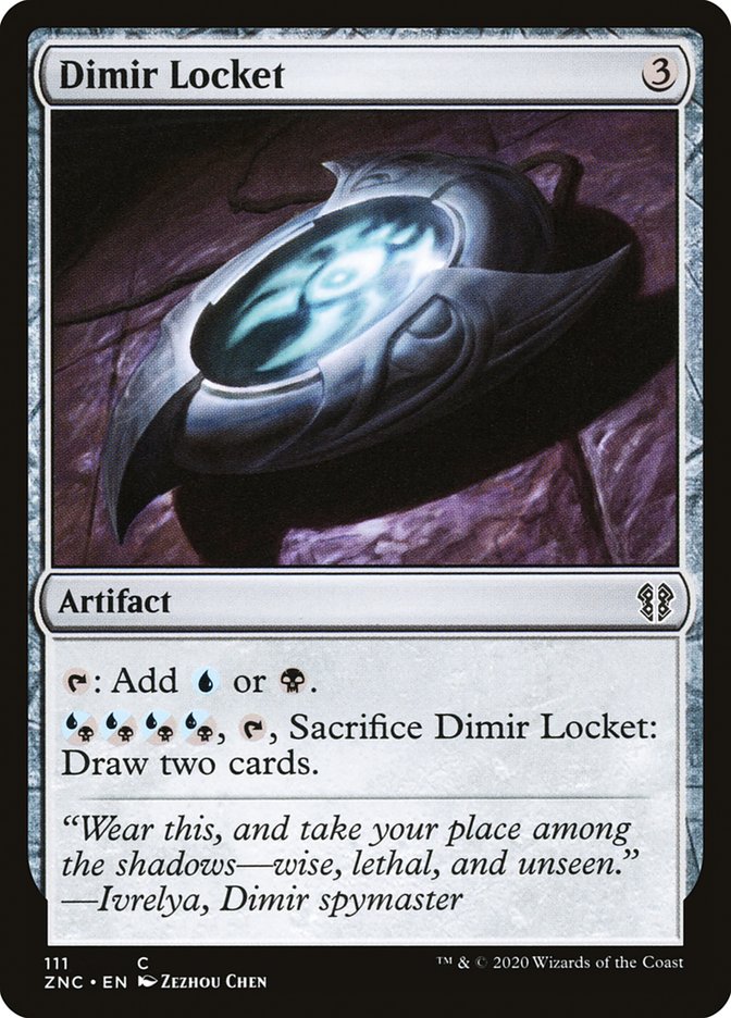 Dimir Locket [Zendikar Rising Commander] | L.A. Mood Comics and Games