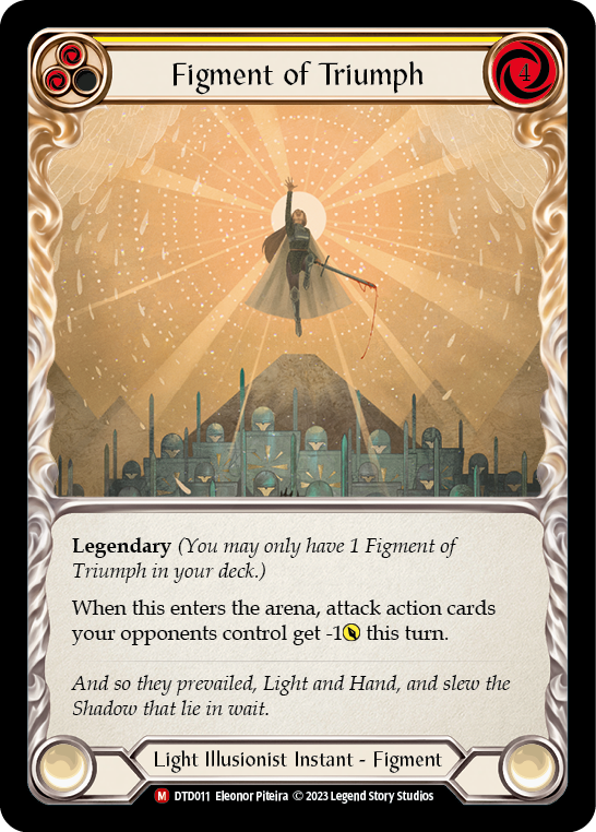 Figment of Triumph // Victoria, Archangel of Triumph [DTD011 //] (Dusk Till Dawn) | L.A. Mood Comics and Games