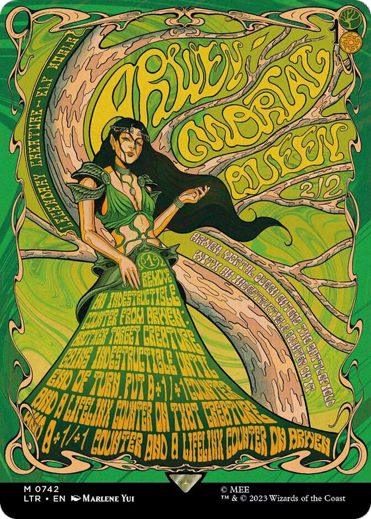 Arwen, Mortal Queen (Borderless Poster) [The Lord of the Rings: Tales of Middle-Earth] | L.A. Mood Comics and Games