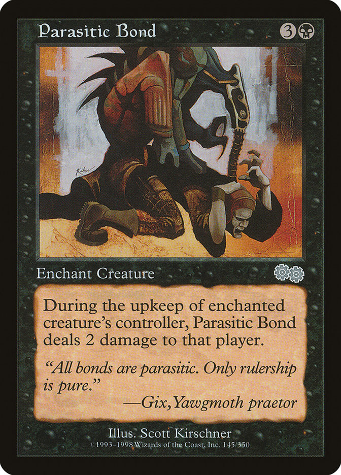 Parasitic Bond [Urza's Saga] | L.A. Mood Comics and Games
