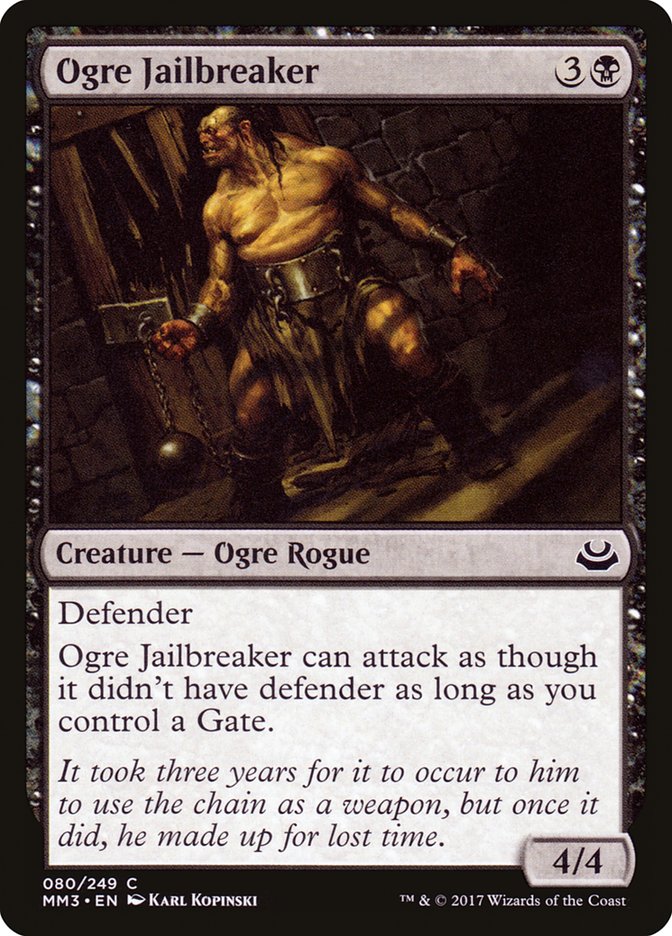 Ogre Jailbreaker [Modern Masters 2017] | L.A. Mood Comics and Games