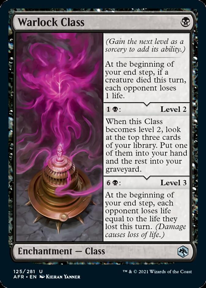 Warlock Class [Dungeons & Dragons: Adventures in the Forgotten Realms] | L.A. Mood Comics and Games