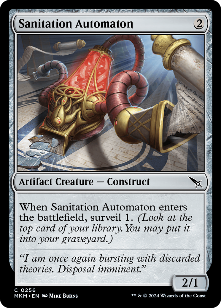 Sanitation Automaton [Murders at Karlov Manor] | L.A. Mood Comics and Games
