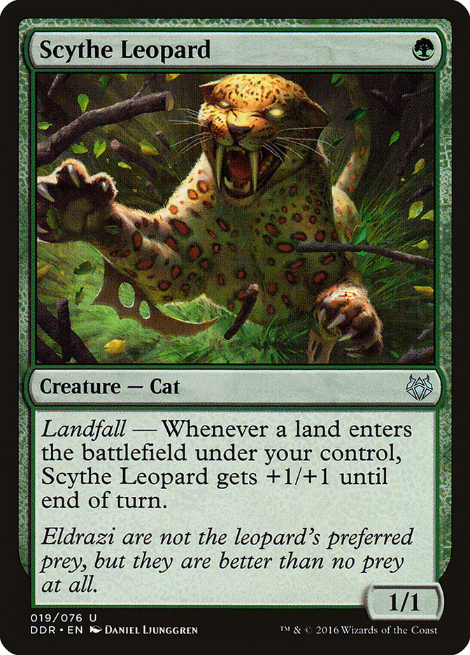 Scythe Leopard [Duel Decks: Nissa vs. Ob Nixilis] | L.A. Mood Comics and Games