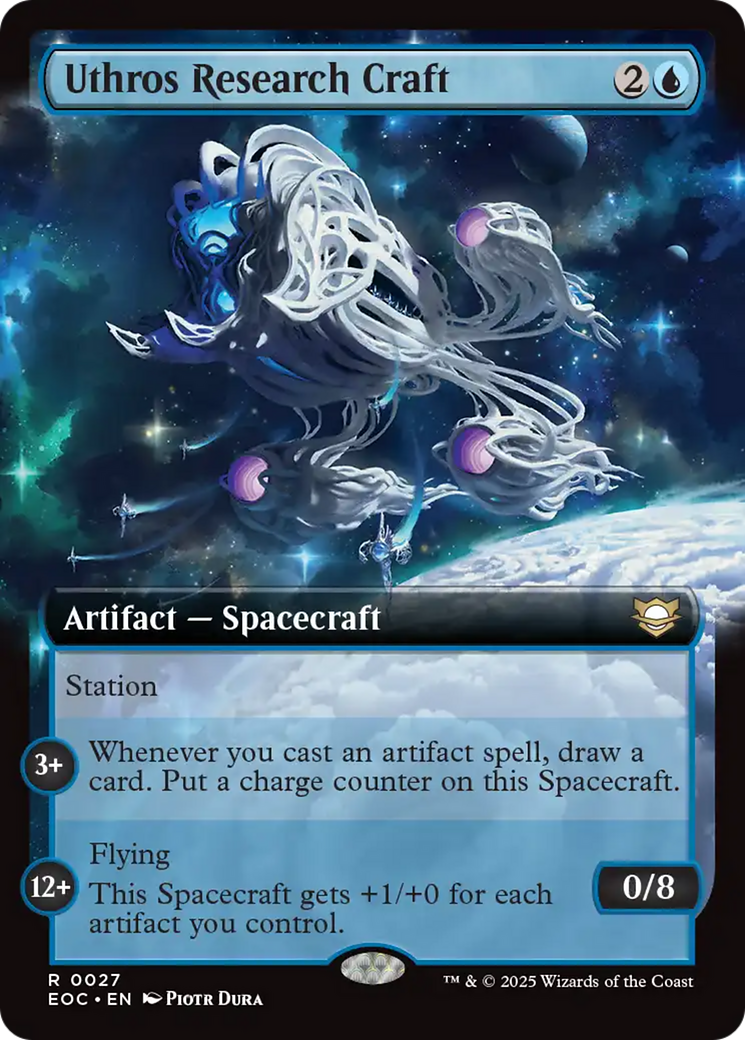Uthros Research Craft (Extended Art) [Edge of Eternities Commander] | L.A. Mood Comics and Games