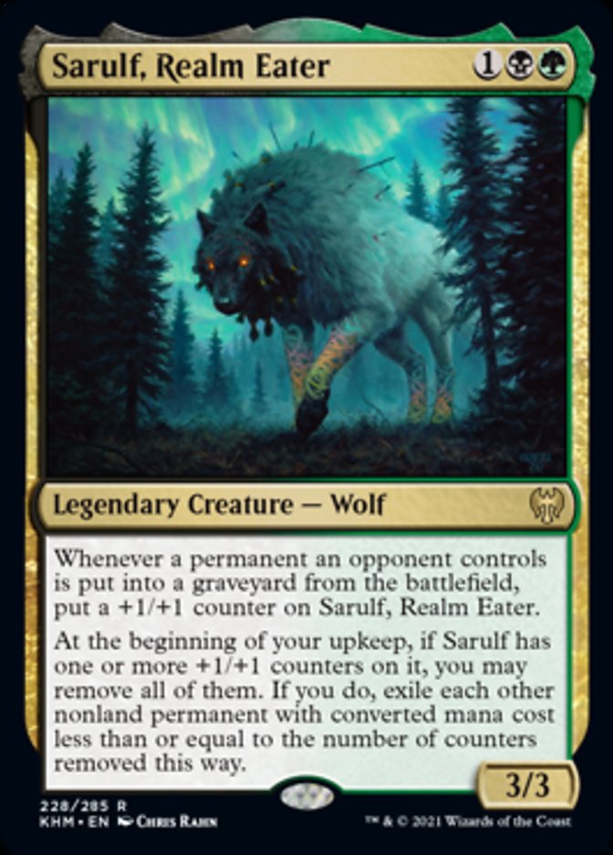 Sarulf, Realm Eater [Kaldheim] | L.A. Mood Comics and Games