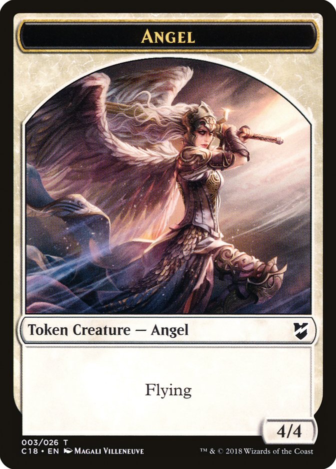 Angel Token [Commander 2018 Tokens] | L.A. Mood Comics and Games