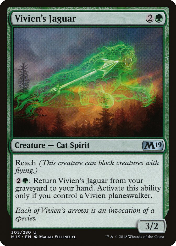 Vivien's Jaguar [Core Set 2019] | L.A. Mood Comics and Games