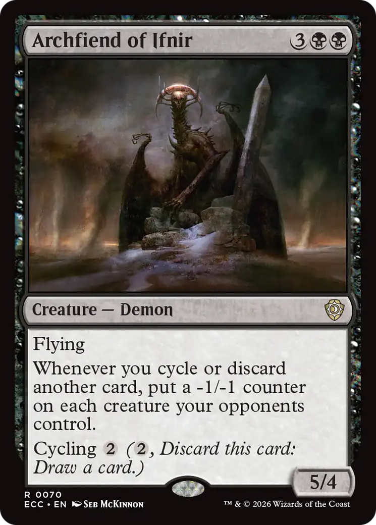 Archfiend of Ifnir [Lorwyn Eclipsed Commander] | L.A. Mood Comics and Games