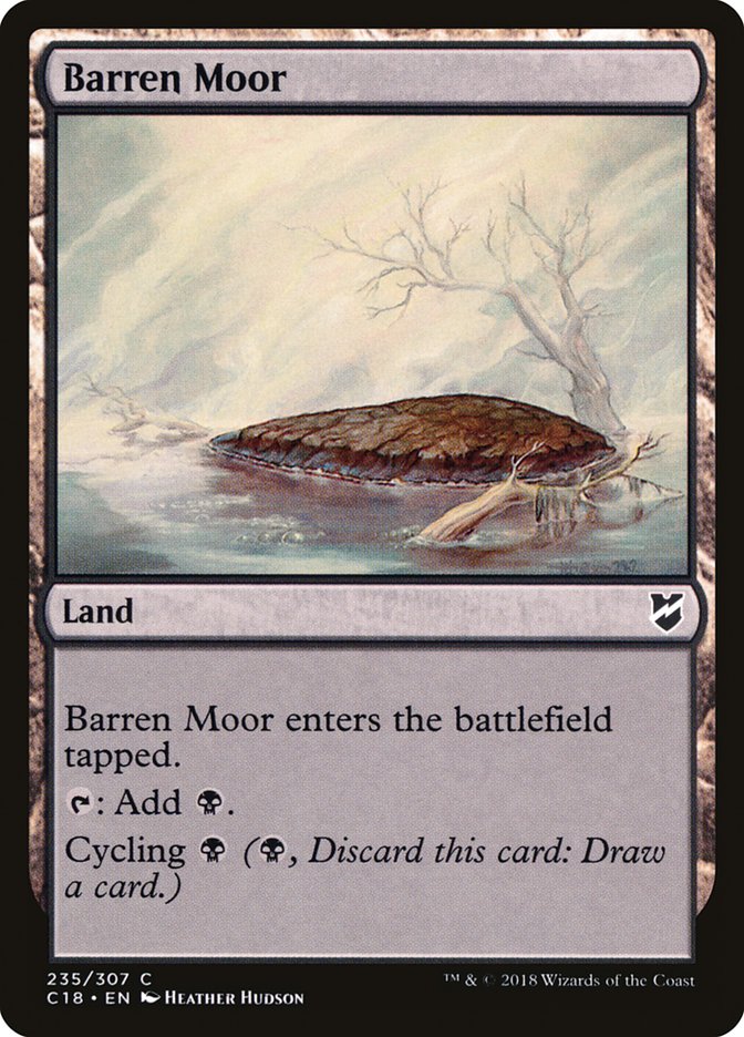 Barren Moor [Commander 2018] | L.A. Mood Comics and Games