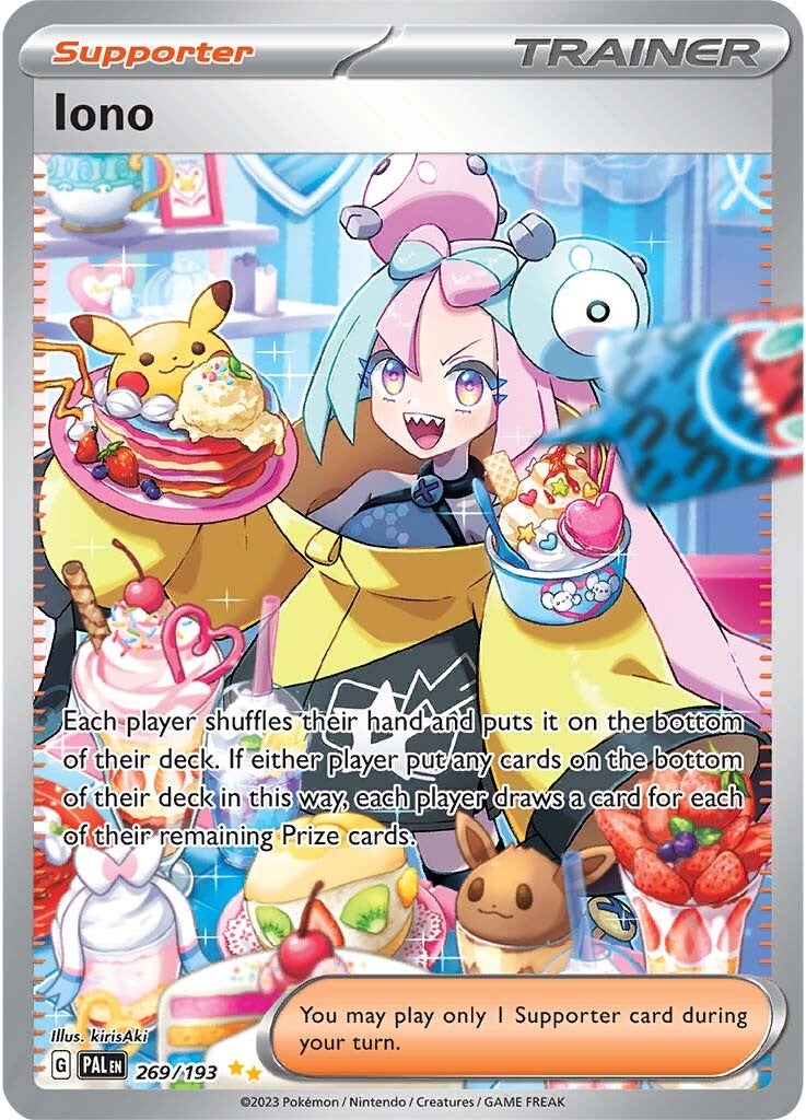 Iono (269/193) [Scarlet & Violet: Paldea Evolved] | L.A. Mood Comics and Games