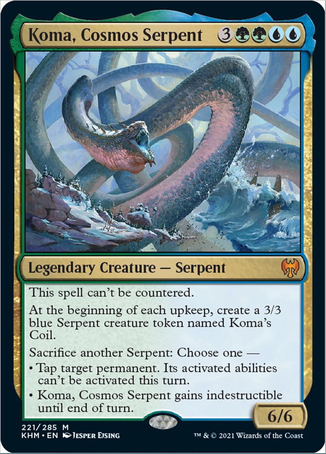 Koma, Cosmos Serpent [Kaldheim] | L.A. Mood Comics and Games