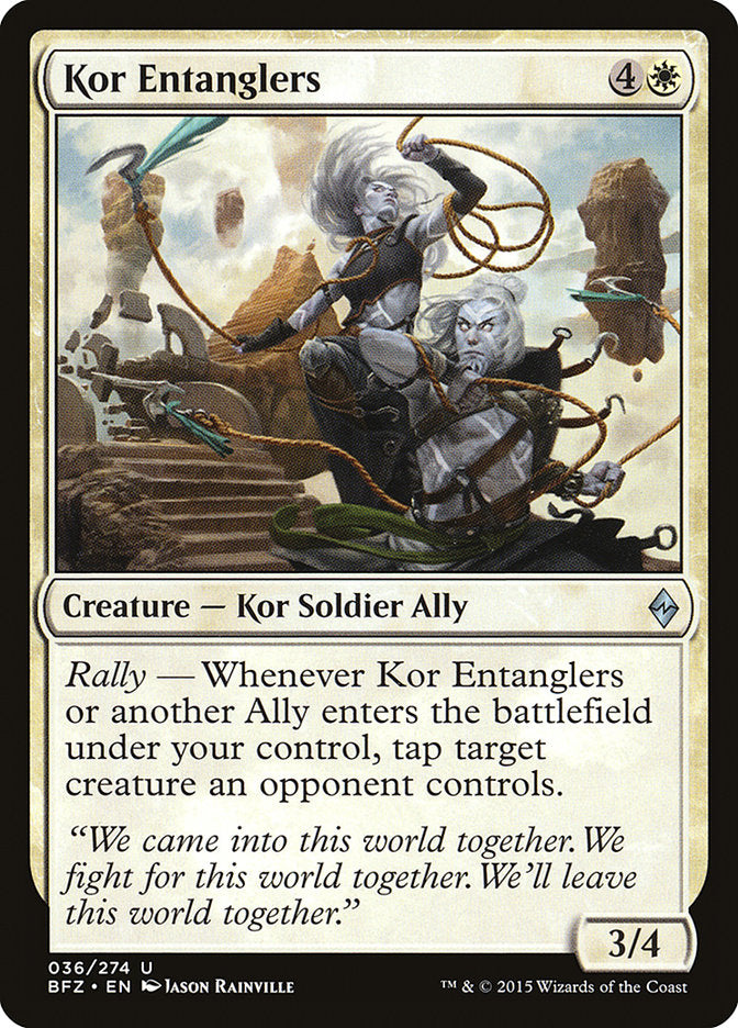 Kor Entanglers [Battle for Zendikar] | L.A. Mood Comics and Games