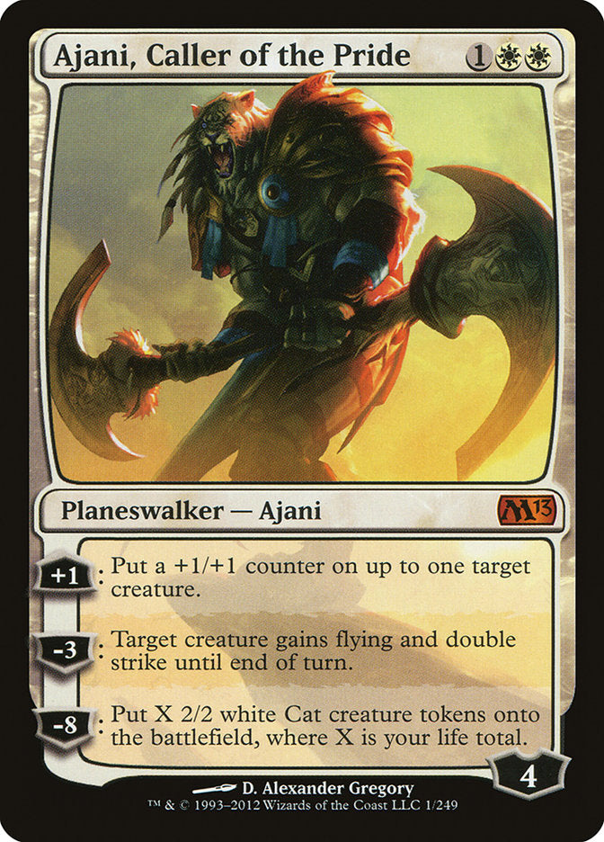 Ajani, Caller of the Pride [Magic 2013] | L.A. Mood Comics and Games