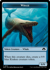 Eldrazi Spawn // Whale Double-Sided Token [Modern Horizons 3 Tokens] | L.A. Mood Comics and Games