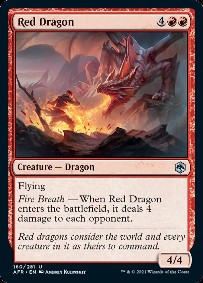 Red Dragon [Dungeons & Dragons: Adventures in the Forgotten Realms] | L.A. Mood Comics and Games