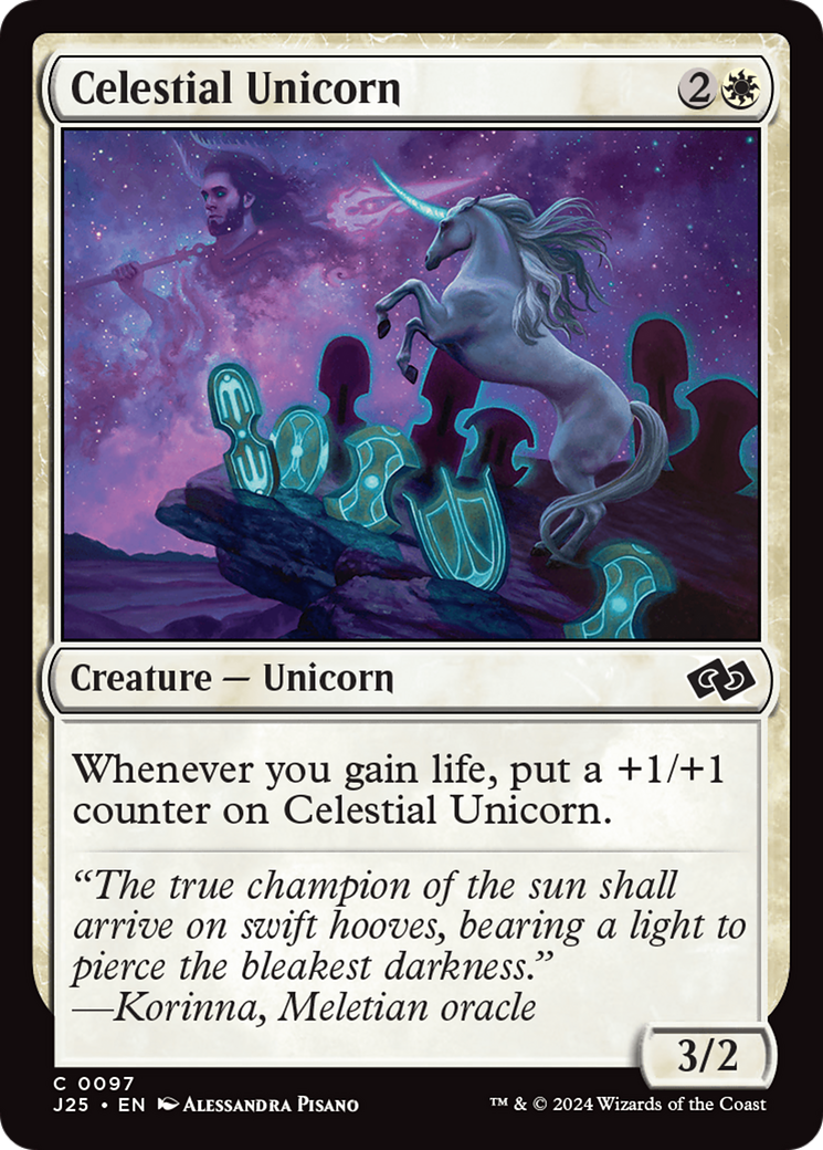 Celestial Unicorn [Foundations Jumpstart] | L.A. Mood Comics and Games