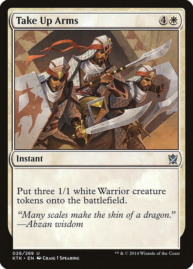 Take Up Arms [Khans of Tarkir] | L.A. Mood Comics and Games